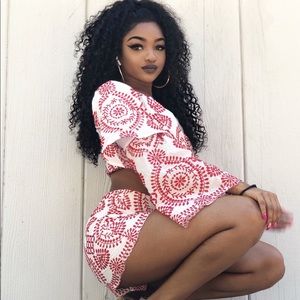 RED AND WHITE SET❤️😍